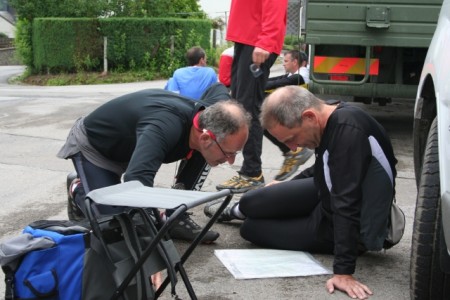 Préparation de la tactique de course